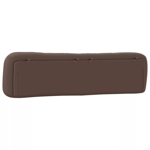 barna műbőr fejtámla párna Hvar 200 cm