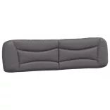 szürke műbőr fejtámla párna Hvar 200 cm
