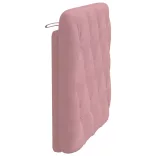 rózsaszín bársony fejtámla párna 90 cm