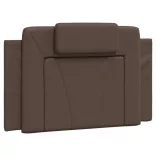 barna műbőr fejtámla párna Viana 90 cm