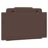 barna műbőr fejtámla párna Viana 90 cm