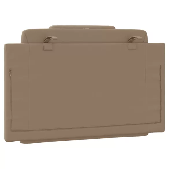 cappuccino színű műbőr fejtámla párna Viana 90 cm