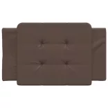 barna műbőr fejtámla párna Zadar 90 cm