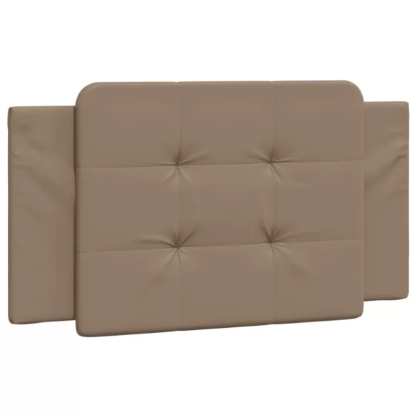 cappuccino színű műbőr fejtámla párna Zadar 100 cm