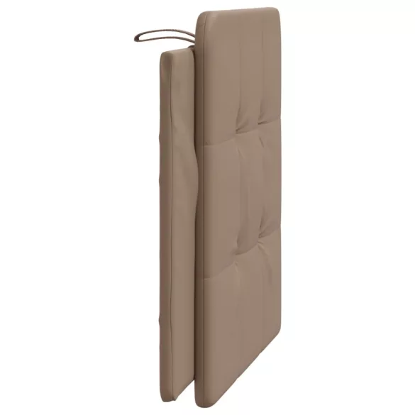 cappuccino színű műbőr fejtámla párna Zadar 100 cm