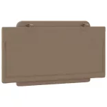 cappuccino színű műbőr fejtámla párna Zadar 100 cm