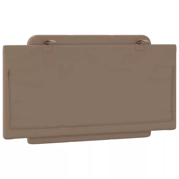 cappuccino színű műbőr fejtámla párna Zadar 100 cm