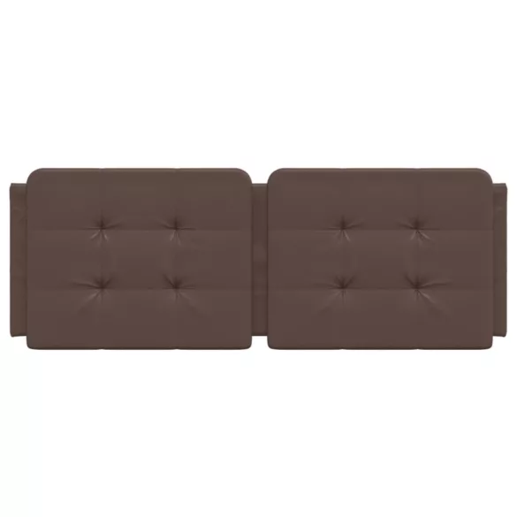 barna műbőr fejtámla párna Zadar 120 cm