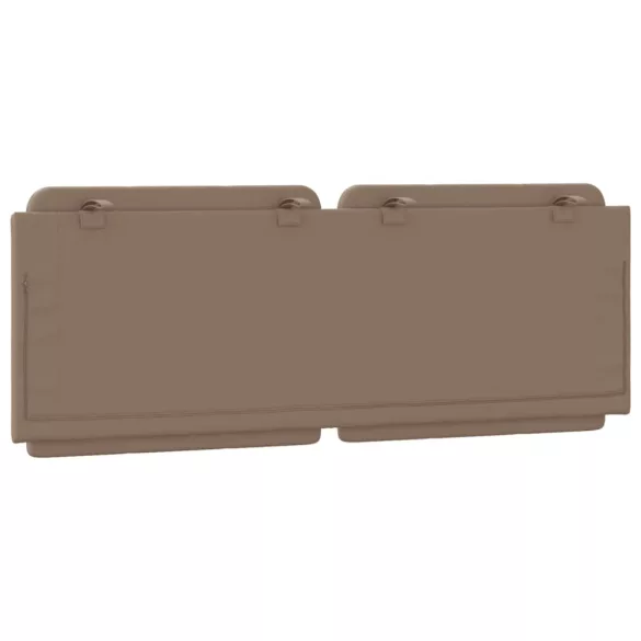 cappuccino színű műbőr fejtámla párna Zadar 120 cm