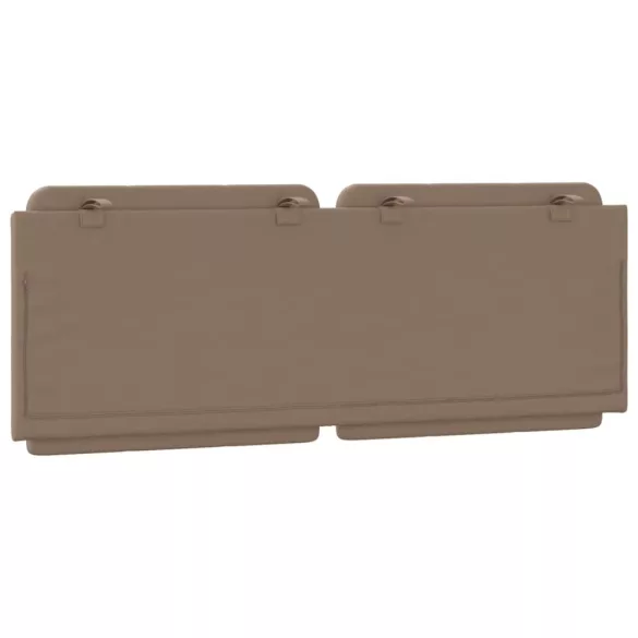 cappuccino színű műbőr fejtámla párna Zadar 140 cm