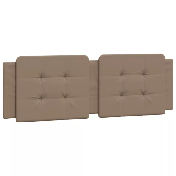 cappuccino színű műbőr fejtámla párna Zadar 160 cm