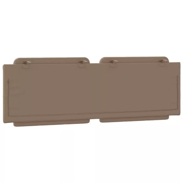 cappuccino színű műbőr fejtámla párna Zadar 160 cm