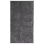 HUARTE antracit rövid szálú puha és mosható szőnyeg 60 x 110 cm