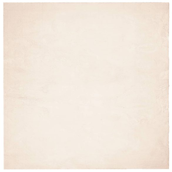 HUARTE bézs rövid szálú puha és mosható szőnyeg 120 x 120 cm