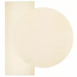 HUARTE krémszínű rövid szálú puha és mosható szőnyeg 80x200 cm