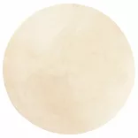 HUARTE krémszínű rövid szálú puha és mosható szőnyeg Ø 100 cm