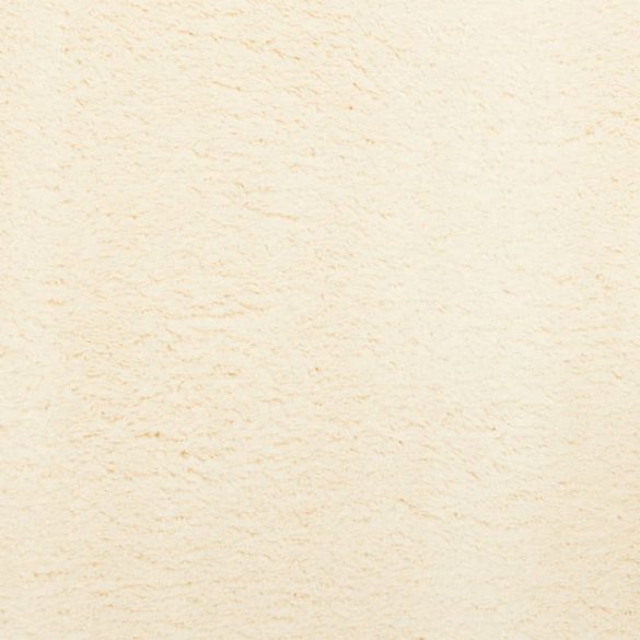 HUARTE krémszínű rövid szálú puha és mosható szőnyeg Ø 100 cm