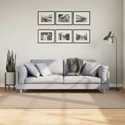   HUARTE homokszínű rövid szálú puha és mosható szőnyeg 140x200cm