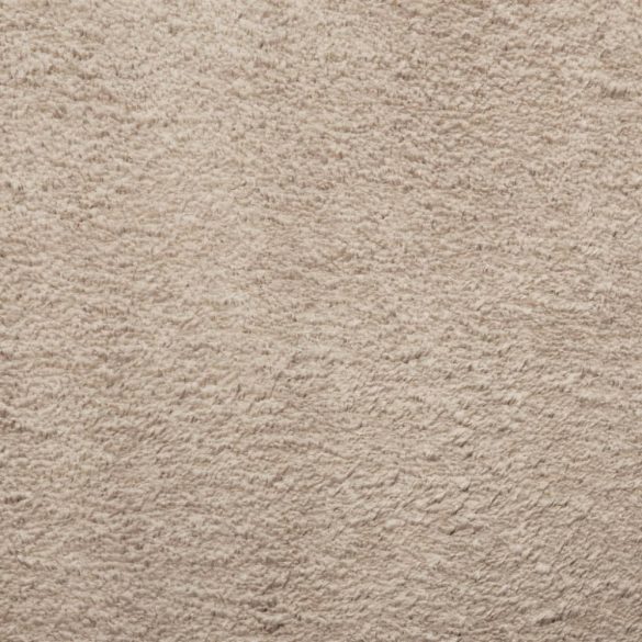 HUARTE homokszínű rövid szálú puha és mosható szőnyeg 160x230cm