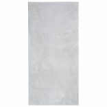 HUARTE szürke rövid szálú puha és mosható szőnyeg 100 x 200 cm