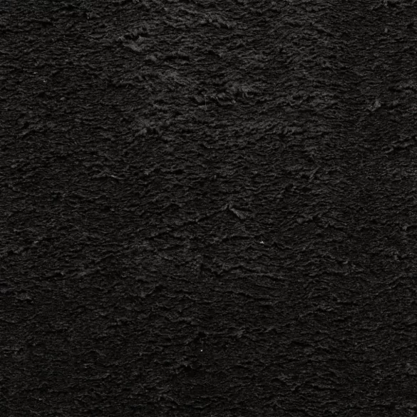 HUARTE fekete rövid szálú puha és mosható szőnyeg Ø 80 cm