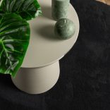 HUARTE fekete rövid szálú puha és mosható szőnyeg Ø 120 cm