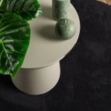 HUARTE fekete rövid szálú puha és mosható szőnyeg Ø 160 cm