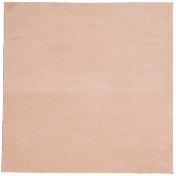 HUARTE púderszínű rövid szálú puha és mosható szőnyeg 200x200cm