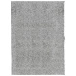 PAMPLONA szürke magas szálú bolyhos modern szőnyeg 140 x 200 cm