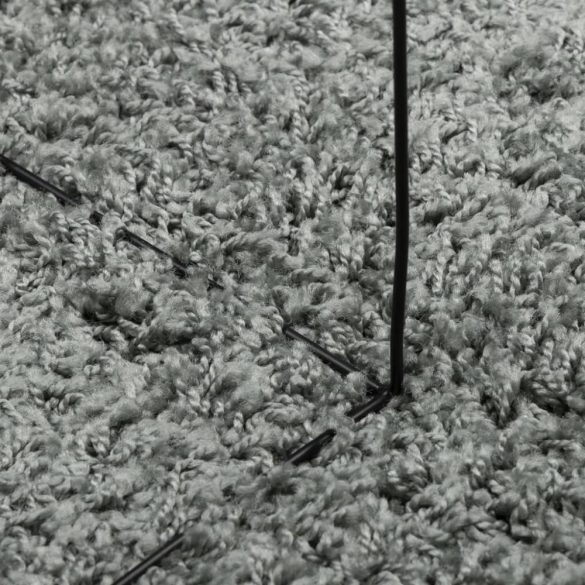 PAMPLONA zöld magas szálú bolyhos modern szőnyeg 80 x 250 cm