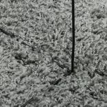 PAMPLONA zöld magas szálú bolyhos modern szőnyeg Ø 80 cm