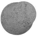 PAMPLONA zöld magas szálú bolyhos modern szőnyeg Ø 100 cm