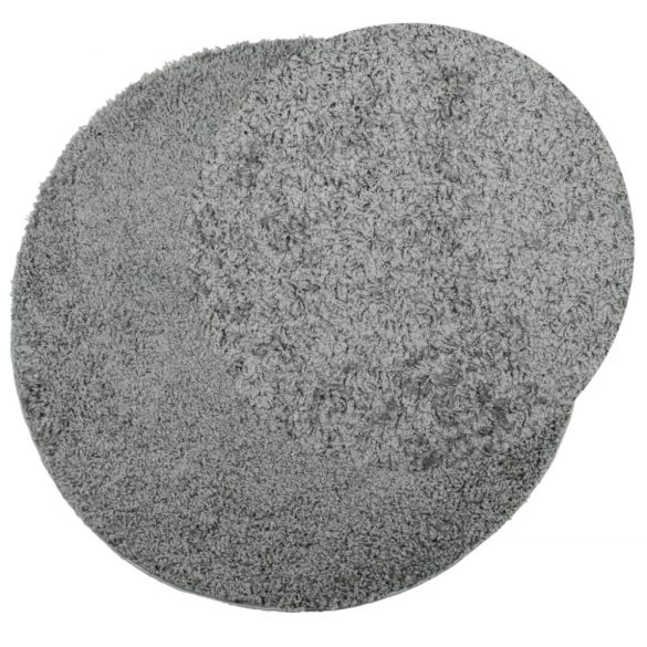 PAMPLONA zöld magas szálú bolyhos modern szőnyeg Ø 100 cm