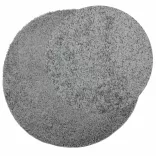 PAMPLONA zöld magas szálú bolyhos modern szőnyeg Ø 120 cm