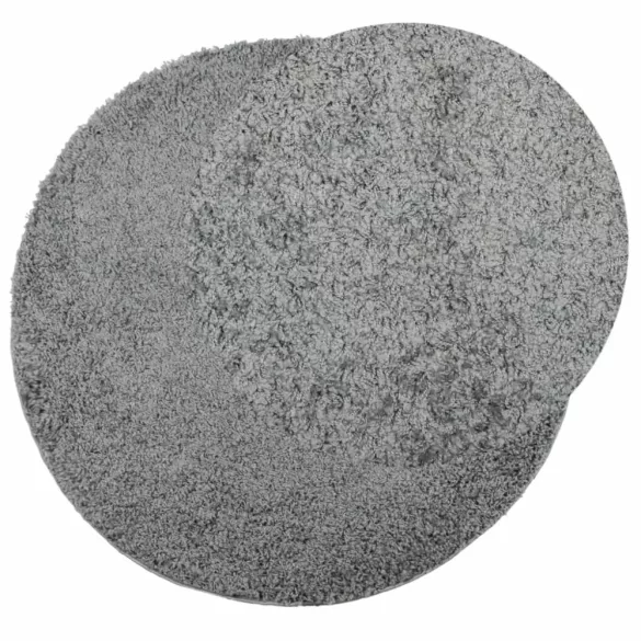 PAMPLONA zöld magas szálú bolyhos modern szőnyeg Ø 120 cm