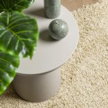 PAMPLONA arany magas szálú bolyhos modern szőnyeg 60 x 110 cm