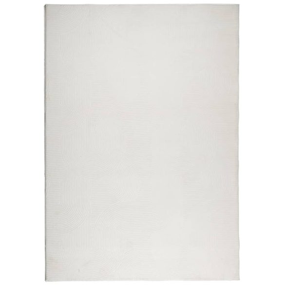 IZA krémszínű rövid szálú skandináv stílusú szőnyeg 120x170 cm