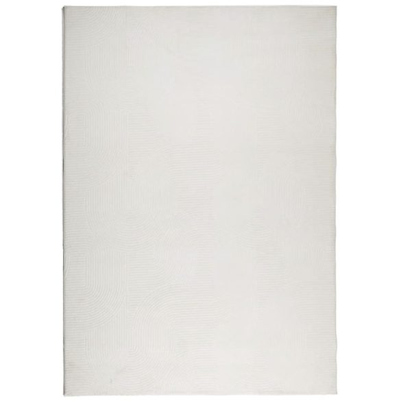 IZA krémszínű rövid szálú skandináv stílusú szőnyeg 160x230 cm