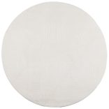 IZA krémszínű rövid szálú skandináv stílusú szőnyeg Ø 100 cm