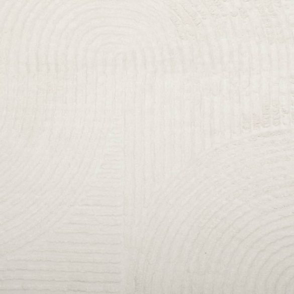 IZA krémszínű rövid szálú skandináv stílusú szőnyeg Ø 100 cm