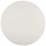 IZA krémszínű rövid szálú skandináv stílusú szőnyeg Ø 200 cm