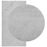 IZA szürke rövid szálú skandináv stílusú szőnyeg 80 x 150 cm