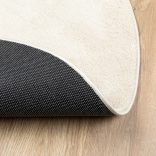 OVIEDO bézs rövid szálú szőnyeg Ø 160 cm