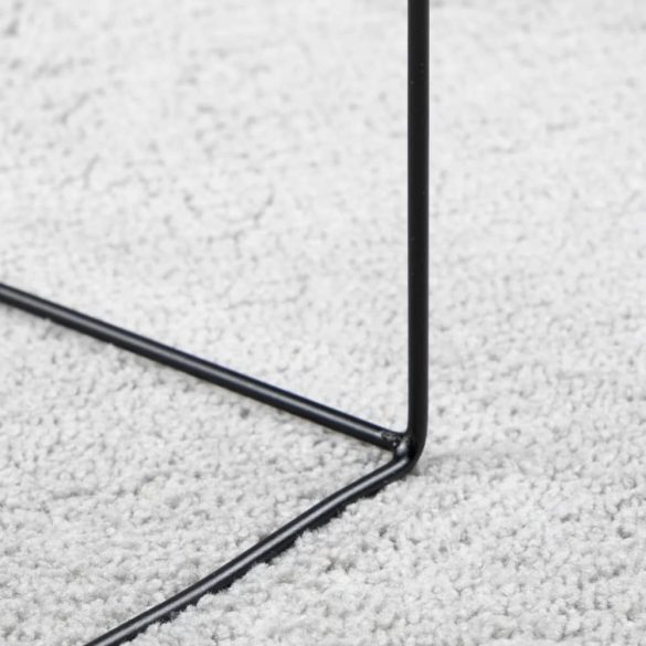 OVIEDO szürke rövid szálú szőnyeg 120 x 170 cm