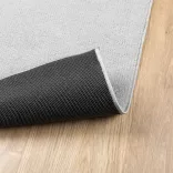 OVIEDO szürke rövid szálú szőnyeg 140 x 200 cm