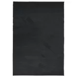 OVIEDO fekete rövid szálú szőnyeg 140 x 200 cm