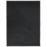 OVIEDO fekete rövid szálú szőnyeg 240 x 340 cm