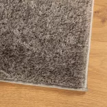 ISTAN szürke hosszú szálú fényes szőnyeg 160 x 230 cm