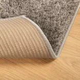 ISTAN szürke hosszú szálú fényes szőnyeg 160 x 230 cm