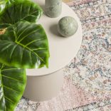 ARBIZU többszínű vintage stílusú bel-/kültéri szőnyeg 80x150 cm